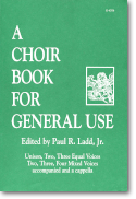 A Choir Book
for General Use